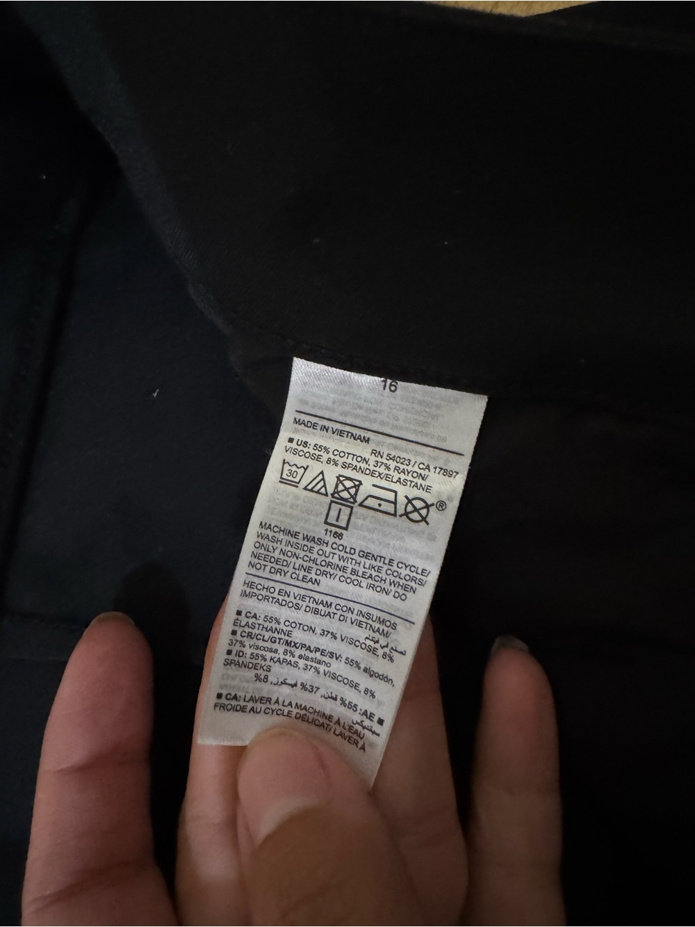 Old navy pixie split hem pants - Picture 5 of 6